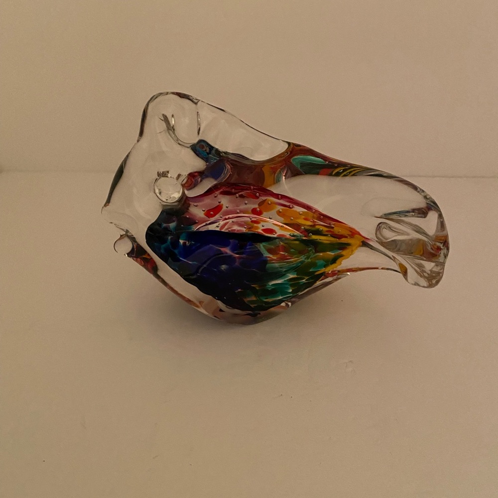 Jim Karg Art Glass Fish Paperweight